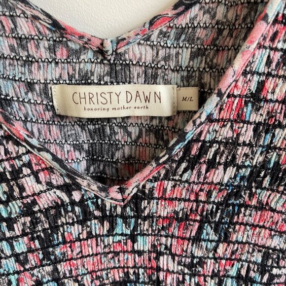 Christy Dawn The Basil Dress Aquarelle Size M/L - Picture 4 of 11